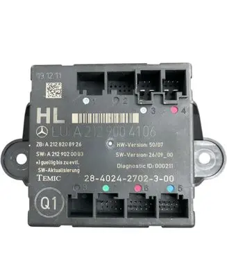 Mercedes-Benz E W212 Door control unit/module A2129004106 A2128208926