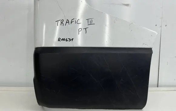 Rear bumper corner part panel trim