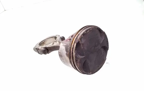 Piston with connecting rod
