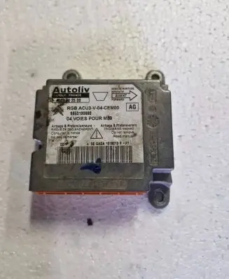 Peugeot Partner Airbag control unit/module 9653190880 603602500