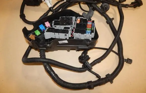 Volkswagen Touareg II Engine installation wiring loom 7P1971074F
