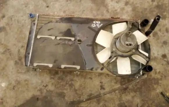 Audi 80 90 B3 Electric radiator cooling fan 811959455