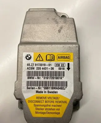 BMW 5 E60 E61 Airbag control unit/module 9172019 220443136 31917201901K