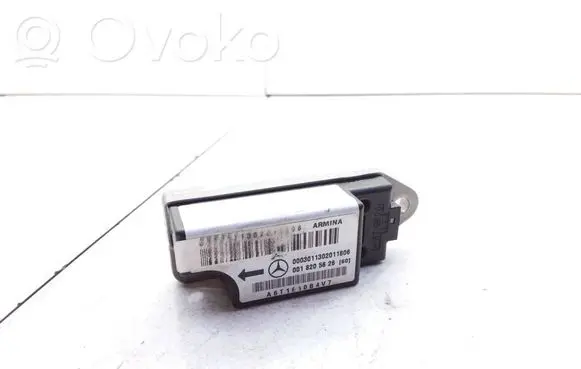 Airbag deployment crash/impact sensor