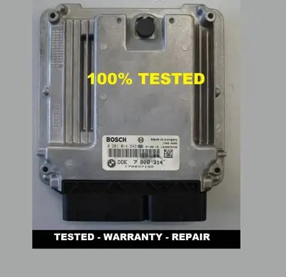 BMW X5 E70 Engine control unit/module ECU 0281014543 DDE7808314 7808314