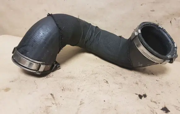 Audi A6 S6 C6 4F Intercooler hose/pipe 4F0907637C