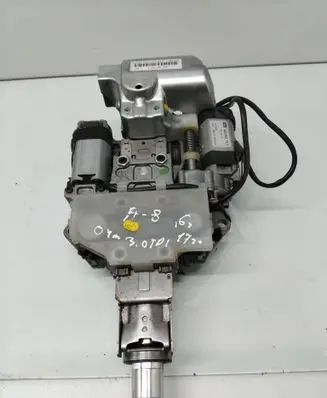 Steering wheel axle