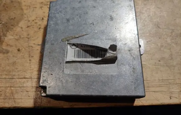 Mercedes-Benz E W211 Phone control unit/module A2118206185