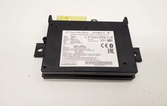 Mercedes-Benz A W176 Bluetooth control unit module a2139002210