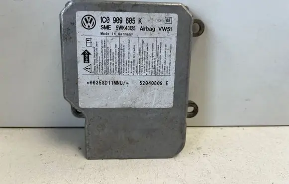 Volkswagen Polo Airbag control unit/module 1C0909605K 5WK43125