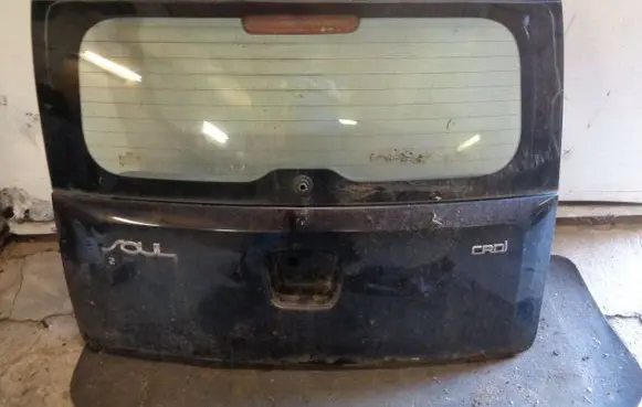 KIA Soul Loading door trunk window/glass 