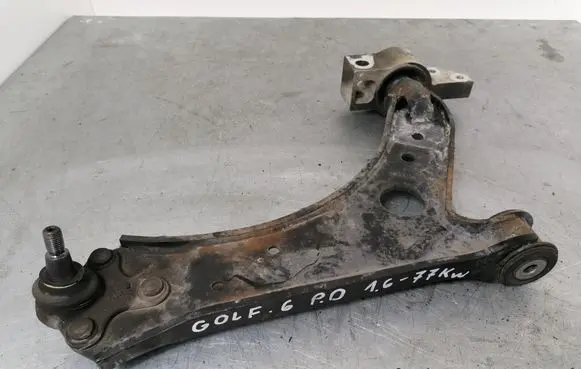 Volkswagen Golf VI Front lower control arm/wishbone 1K0407166C 1K0407152BC