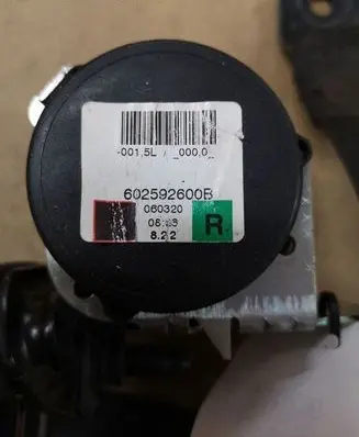 Opel Zafira B Rear seatbelt 602592600B