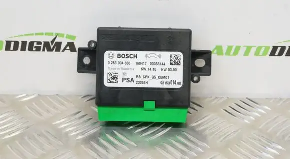 Peugeot 308 Parking PDC control unit/module 9815361480