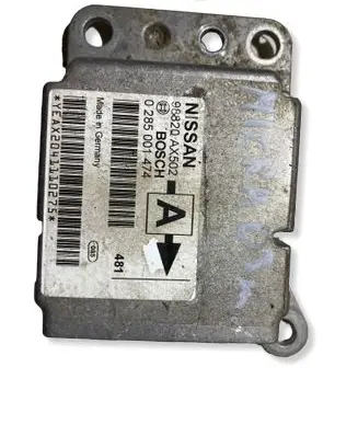 Nissan Micra Airbag control unit/module 98820AX502 0285001474 YEAX2041110275