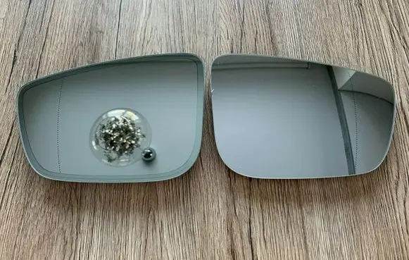 Wing mirror glass