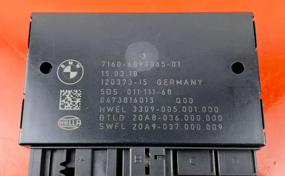 BMW X3 G01 Tow bar trailer control unit/module 6894065 71606894065