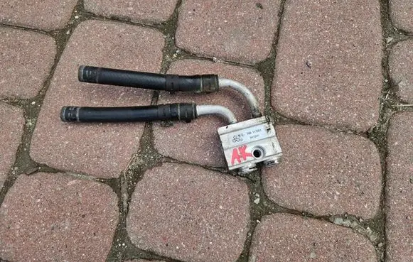 Opel Astra K Fuel return line/hose 38TYS