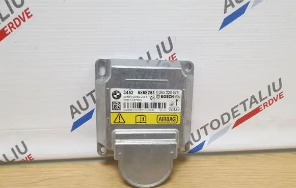 BMW 5 GT F07 Airbag control unit/module 6868251 34526869251 0265020574