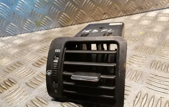 Dashboard air vent grill cover trim