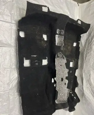 Ford Mustang VI Front floor carpet liner 
