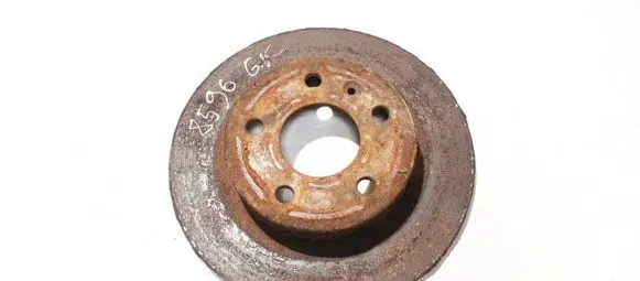 Opel Meriva A Rear brake disc neventiliuojamas