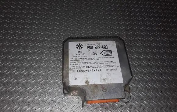 Volkswagen Sharan Airbag control unit/module 6N0909603 5WK4137