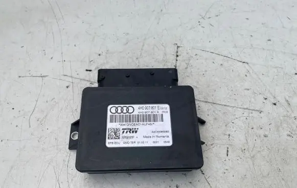 Audi A6 S6 C7 4G Hand brake control module 4H0907801E 4H0907801A