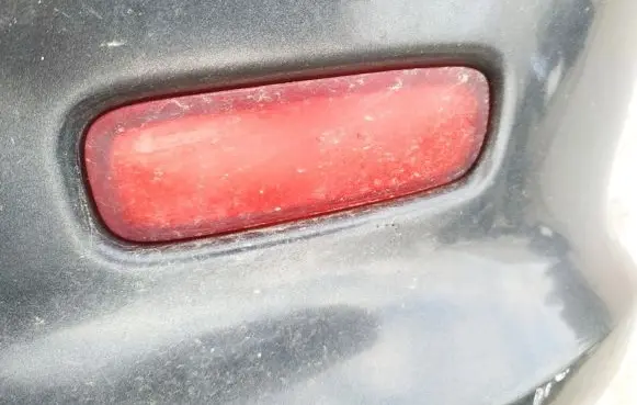 Peugeot 607 Rear tail light reflector