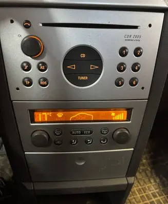Opel Meriva A Climate control unit 013132388