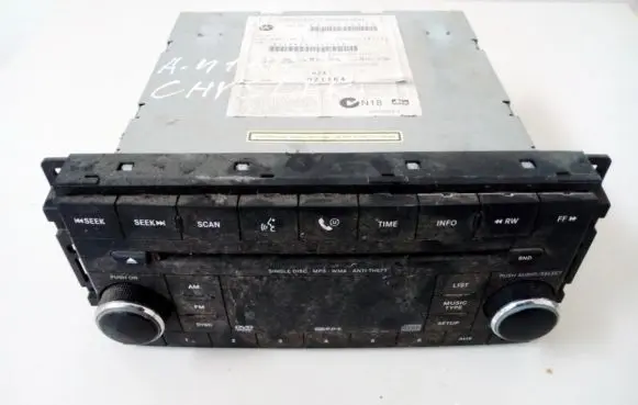 Chrysler Sebring (JS) Radio/CD/DVD/GPS head unit 05107096ak e24021164
