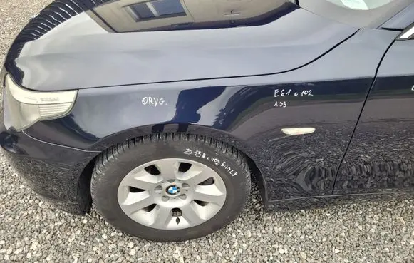 BMW 5 E60 E61 Front wheel arch liner splash guards