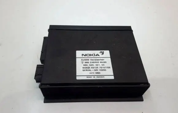 Porsche 996 Sound amplifier 98664530103 4913470157