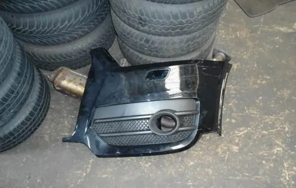 Audi Q3 8U Front bumper corner part panel trim 