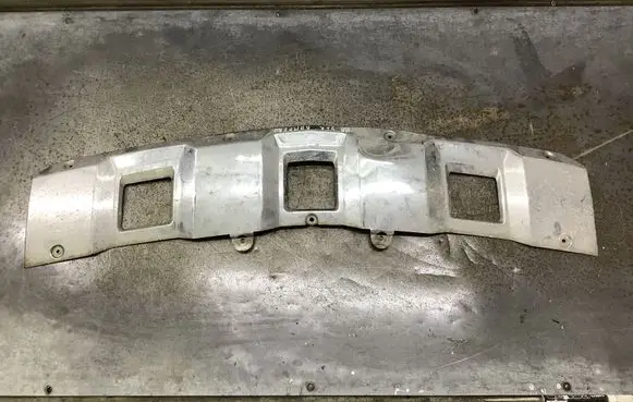 Mercedes-Benz GL X164 Front bumper lip 