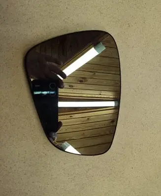 Citroen DS5 Wing mirror glass 232634084