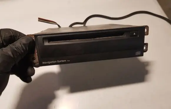 Navigation unit CD/DVD player