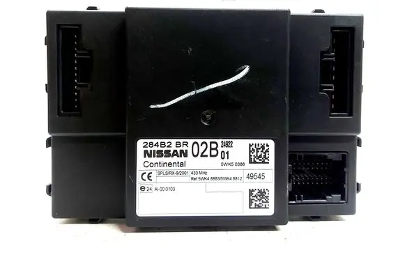 Nissan Qashqai Comfort/convenience module 284B2BR02B