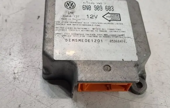 Volkswagen Sharan Airbag control unit/module 6N0909603