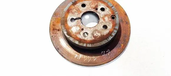 Toyota Corolla Verso AR10 Rear brake disc NEVENTILIUOJAMAS