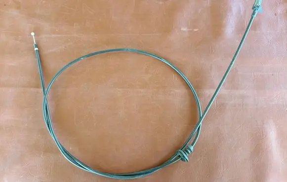 Skoda Fabia Mk2 (5J) Engine bonnet/hood lock release cable 5J0823531A