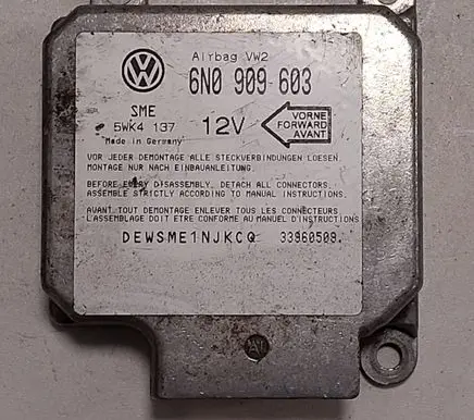 Volkswagen Sharan Airbag control unit/module 6N0909603 5WK4137 33960509