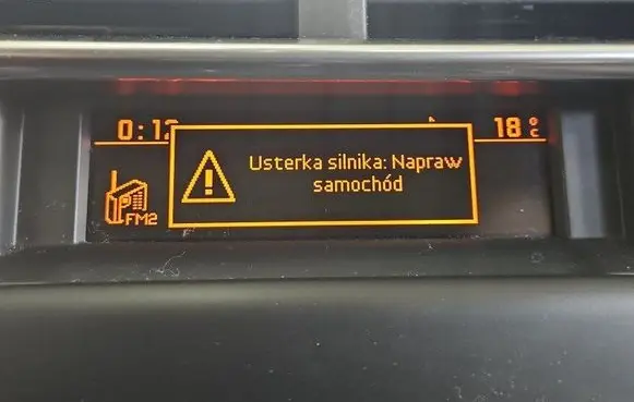 Citroen C4 II Screen/display/small screen 9665334380 IMPRK1457801