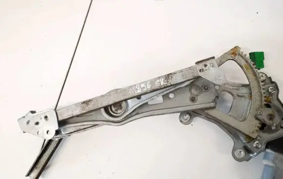Sliding door window regulator with motor