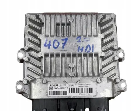 Peugeot 407 Engine control unit/module 9656412980