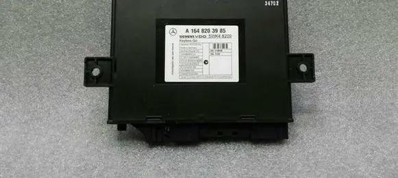 Mercedes-Benz ML W164 Keyless (KESSY) go control unit/module A1648203985