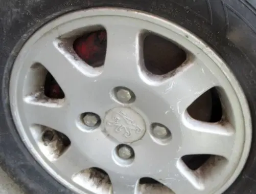 Peugeot 206 R13 alloy rim 