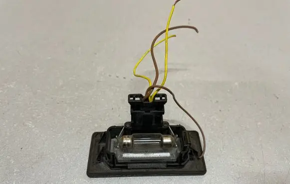Number plate light
