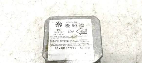 Volkswagen PASSAT B4 Airbag control unit/module 6N0909603 5WK137