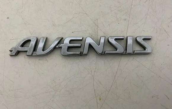Toyota Avensis T270 Manufacturers badge/model letters 7544505130